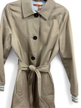 EDC Taupe Trench Coat with Belt